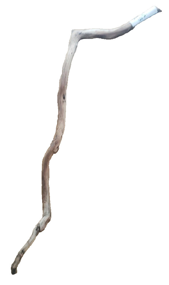 38″ Sanded Manzanita branch cane walking stick #122