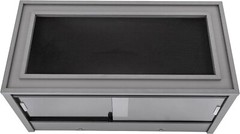 New Age Pet ECOFLEX 36″ Medium Mojave Reptile Habitat Enclosure Lounge in Grey