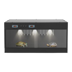 Reptile Breeding Box w/Sliding Door Reptile Pet Box Reptile Lounge Habitat 110V