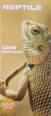 Interlight Reptile 15W 10UVB Half Spiral Fluorescent E26 Base 120V/60Hz