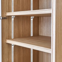 20 Pcs Heavy Duty Metal Shelving Brackets Clips Cabinet Shelf Clips Adjustabl…