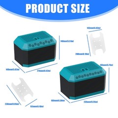Multifunctional Insect Keeper Box Crickets Breeding Container With Air Vent