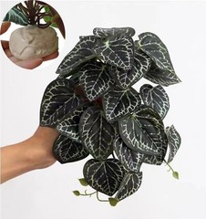 Reptile Plants for Terrarium,Amphibian Habitat Decor,Artificial Plants for Ge…