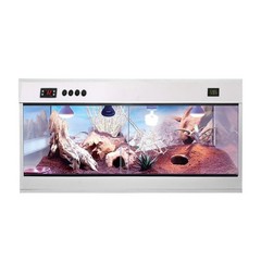 Reptile Enclosure W/Temperature Control 39x16x16” Reptile Tank Terrarium Cage