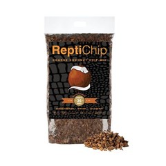 ReptiChip Coconut Substrate for Reptiles 36 Quart Loose Coarse Coconut Husk C…