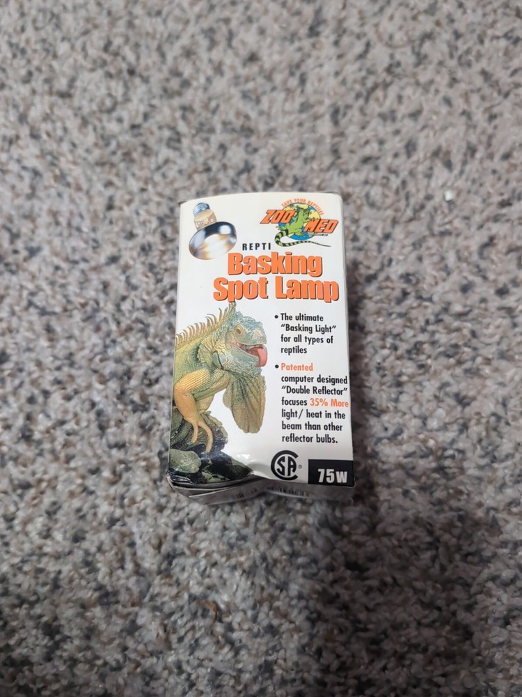 New!! Zoo Med Repti Basking Spot Lamp Replacement 75 W Bulb