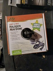 Zilla Mini Halogen Dome Light and Heat Fixture