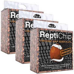 ReptiChip Reptile Substrate Coconut Chip Bedding 72 Quart Compressed Organic …