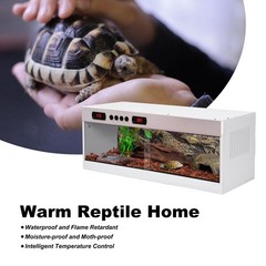 PVC Reptile Enclosure, 40″x16″x16″ Reptile Tank for Bearded Dragon Snake Gecko