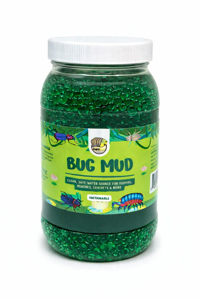 Bug Mud Hydration Gel for Feeder Insects Clean Water Source 16oz