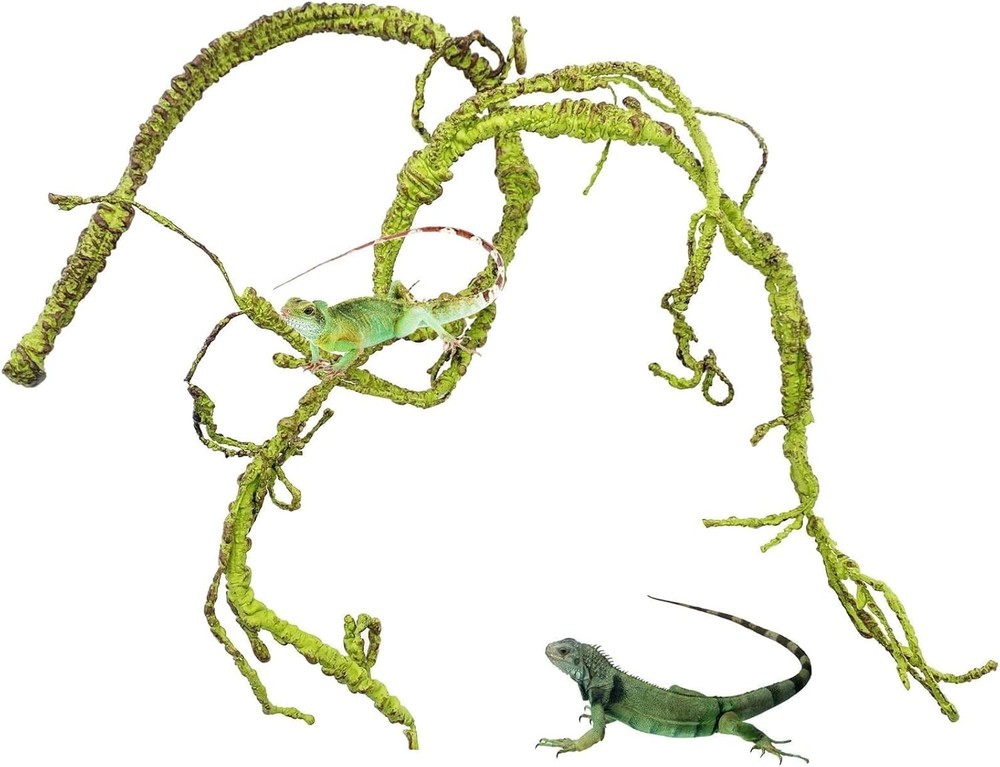 Reptile Jungle Vines Flexible Bend-A-Branch 3.6Ft Reptile Climbing Branches