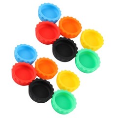 24Pcs Silicone Pet Food Bowls Stable Wide Rim for Gecko Bearded Dragon Feeding