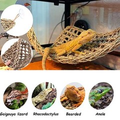 Tfwadmx 3 Pack Bearded Dragon Hammock Lizards Lounger Reptile Climbing Access…