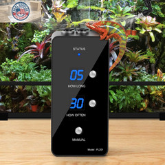 Reptile Humidifier, Misting System for Terrariums, Automatic with Adjustable Spr