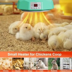 Chicken Coop Heater, Safe Radiant Space Heat Energy Chick Pet Cat Dog Warmer