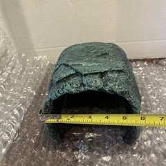 Dark Green Large Reptile Hide Resin Maid Stone Look