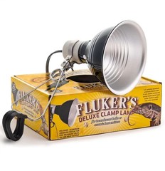 Fluker’s Repta-Deluxe Clamp Lamps with Switch for Reptiles 8.5″ 150W – New