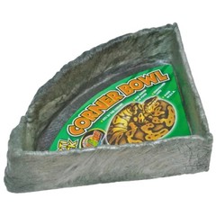 Large Corner Water Bowl for Reptiles