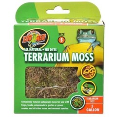 ZOO MED TERRARIUM MOSS – SMALL – 5 GALLON – CF2-S