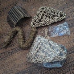 Hermit Crab Reptile Toy Hammock Swing Moss Bridge Turtle Snake Tortoise Lot