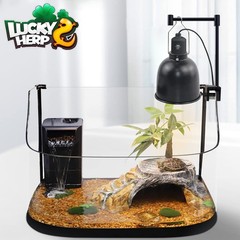 Reptile Light Fixture 5.5 Inch Aluminum Deep Dome Heat Lamp Holder UVB