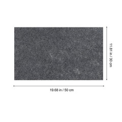 4Pcs Polyester Fabric Reptile Carpet Dark Green Comfortable Terrarium Liner