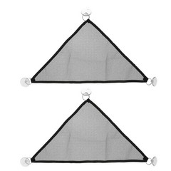 2Pcs Black Reptile Hammock Pet Swing Toy Durable for Lizards and Snakes