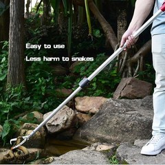 7.3ft Snake Catcher Tongs Grabber Professional Traps Stick Heavy Duty Auminum…