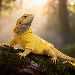 Lizard Clothes,Handmade Soft Reptile Coat, For Bearded Dragon Reptile Pets ﻿
