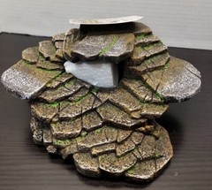 SHALE CAVE HIDEAWAY MEDIUM RESIN 9x6x4in NWT Reptology Penn Plax Reptiles, Fish