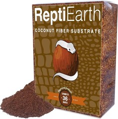 ReptiEarth Reptile Bedding Fluffy Coconut Fiber Substrate 36 Quart Organic Coco