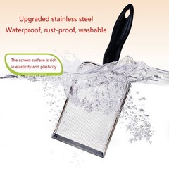 Reptile Scoops Terrarium Bedding Sand Sifter 2mm Stainless Steel Fine Mesh
