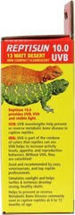 13 Watt ReptiSun 10.0 Mini Compact Fluorescent Lamp – Ideal for Basking Reptiles