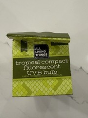 All Living Things Deep Dome Lamp Fixture And Tropical Fluorescent UVB Bulb