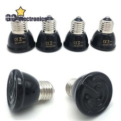 Sun Infrared Emitter Heating Lamp AC110V 220V Brooder Light Reptile Bulb A3GS
