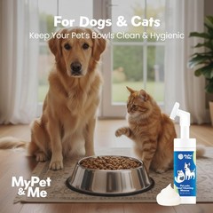Pet Bowl Cleaning Mousse | 4.05 oz | Dog Bowl Cleaner & Pet Safe Cleaner | Fo…