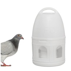 Bird Water Drinker, Pigeon Water Feeding Plastic Drinker Dispenser, 5L Pigeon…