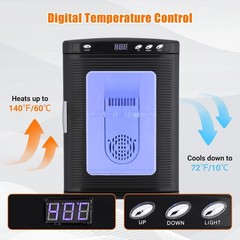 25L Reptile Egg Incubator 10-60°C Scientific Hatcher Led Display Use Dual Power