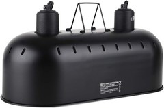 Reptile Light Fixture with Separate Switches