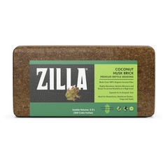 Zilla Reptile Terrarium Bedding Substrate Coconut Husk Brick