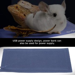 Small Reptile Heating Pad, 6×3 Inch USB Heat Pad with 3 Temperature Levels