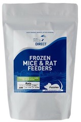 100 Frozen Feeder Rat Fuzzies -FREE S&H -MiceDirect Rodents! Reptiles Snake Food