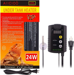 under Tank Heater Thermostat – Reptile Heating Pad with Temperature Control Rept