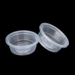 200 pcs 0.5oz Crested Gecko Food and Water Feeding Cups, Reptile Feeder Bowls…