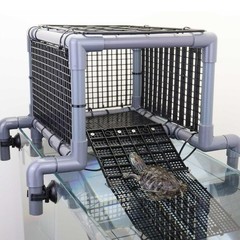 Above-Tank Turtle Basking Platform – Large Loft with Non-Slip Ramp & Dryin