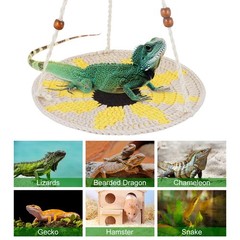 Reptile Hammock,Bearded Dragon Accessories for Habitat Leopard Gecko Tank Acc…