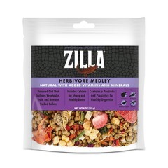 Zilla Pet Reptile Herbivore Food Medley Diet, 4 oz 4 Ounce (Pack of 1)