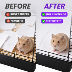 Bird Cage Liners – Non-Toxic, Ink-Free Newsprint Paper for Parrots & Small Anima