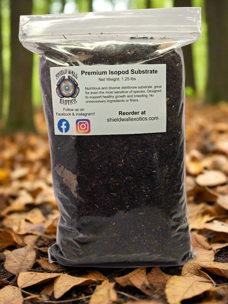 Premium Isopod Substrate – Nutrient-Rich Bioactive Terrarium Mix