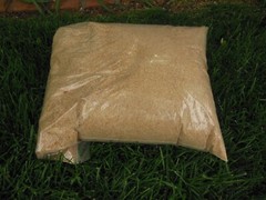 Wheat Bran Bedding for Superworms, Mealworms, and Other Feeders 5 lb bag